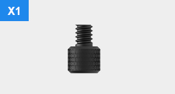 1x Bracket Fasteners